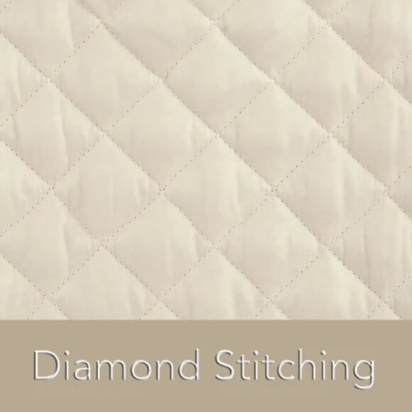 CoverMates Rectangular Quilted Appliance Cover Keepsakes - Cream (NWT) - Picture 3 of 13